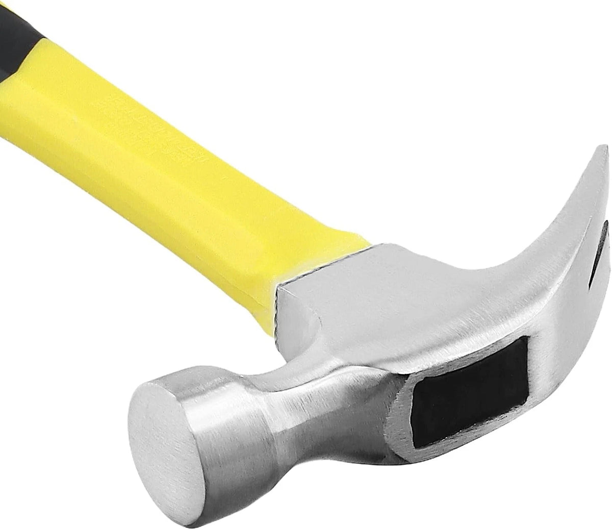 2X 8oz Claw Hammer, 275x105mm Carbon Steel Nail Hammer Non-Slip