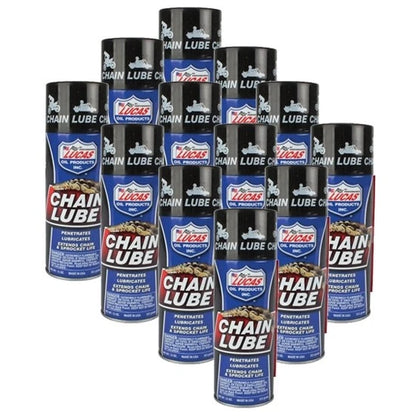 Sprocket and Chain Lube Aerosol for Lucas Oil 10393 (Case)