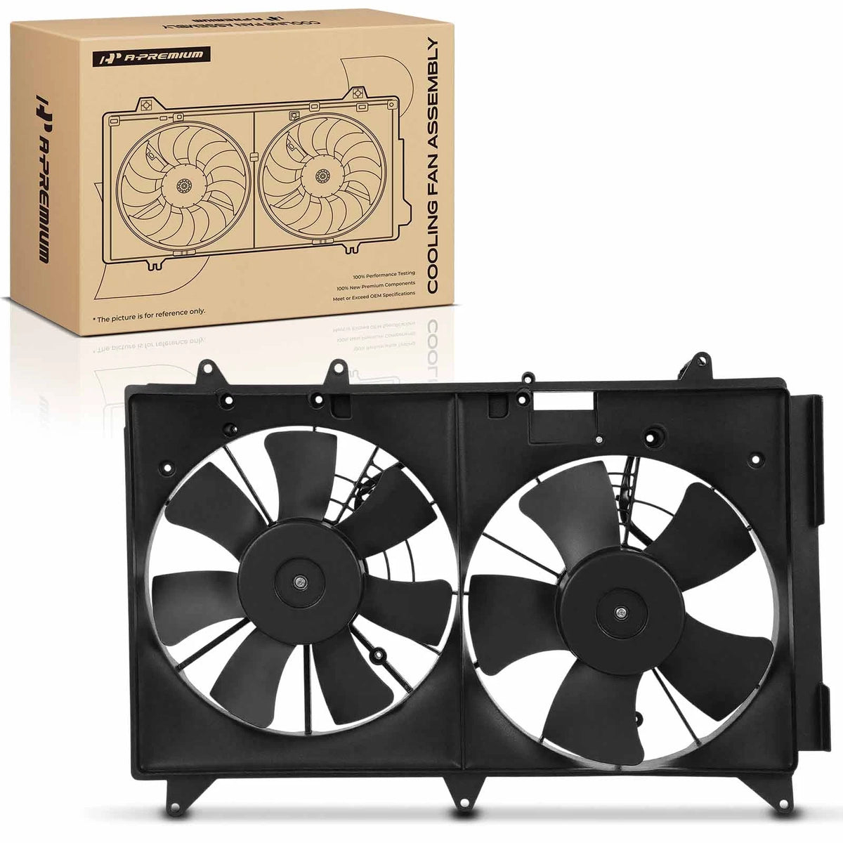 Cooling Fan Assembly for Mazda CX-7 (2007–2009) L33L15025C, L33L15025E, L33L15025D, L33L15025A, L33L15025B
