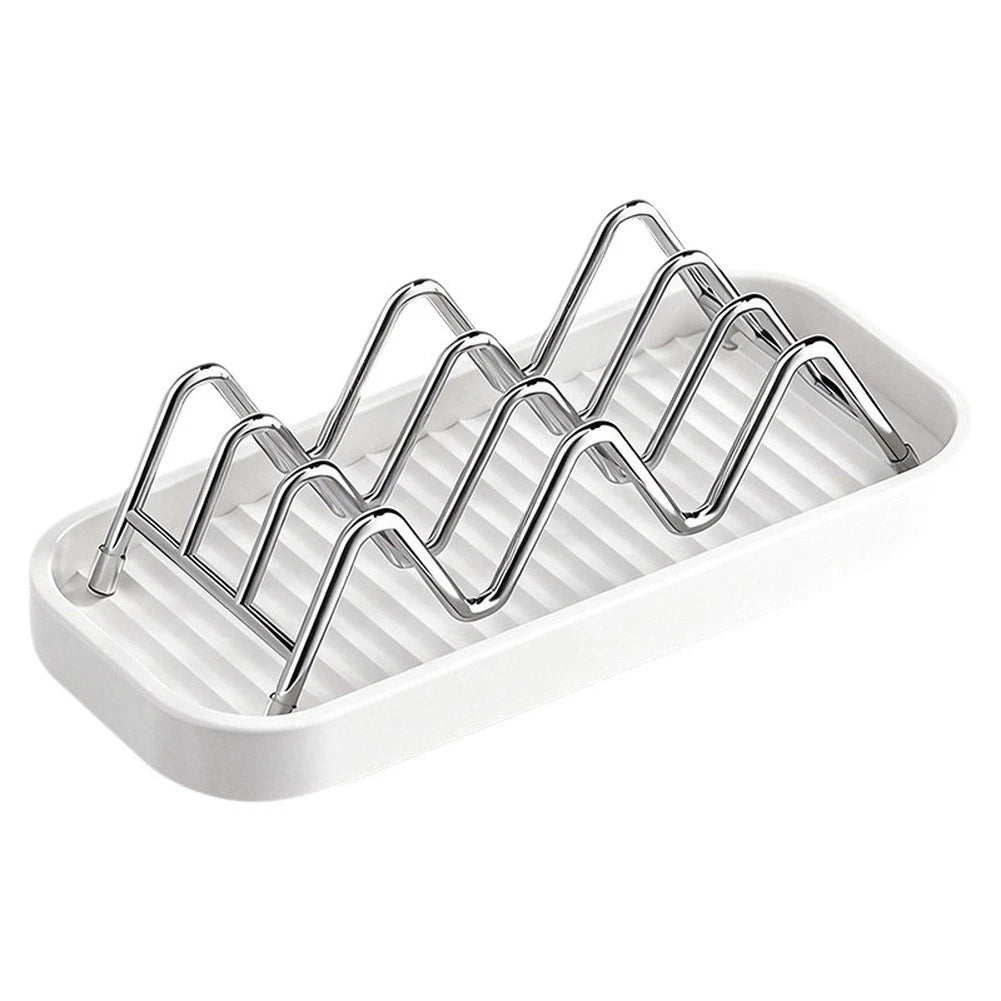 Stainless Steel Soap Dish with Drainage Tray (18.7 cm)