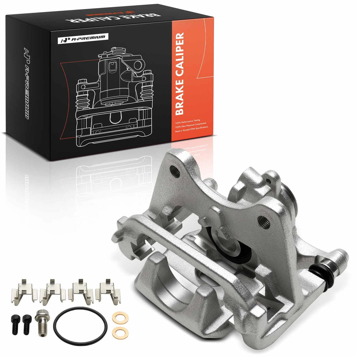 A-Premium Rear Right Brake Caliper w/ Bracket for Lexus RX350 RX450h (2016–2022) 141.44697, 14144697