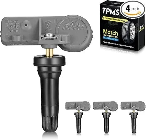Set of 4 TPMS Tire Pressure Sensors for Chevrolet Impala (2006–2009) 13586335