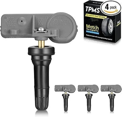 Set of 4 TPMS Tire Pressure Sensors for Chevrolet Impala (2006–2009) 13586335