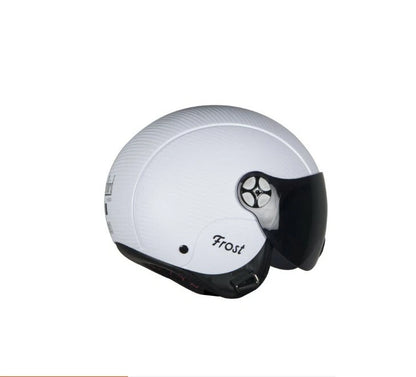 Frost Dashing White Open Face Smoke Visor Helmet for S Size 540MM