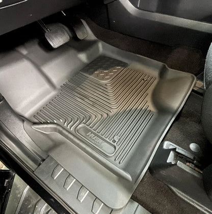 Set of 2 Husky Liner WeatherBeater Floor Liners for Ford F150 SuperCab (2015–2025) 94051