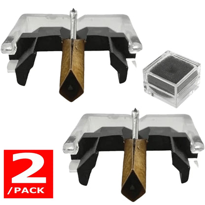 2PC Replacement Stylus for SHURE R25XT R47EDT R47XT 5X NDC-EJ ED 774-EJ