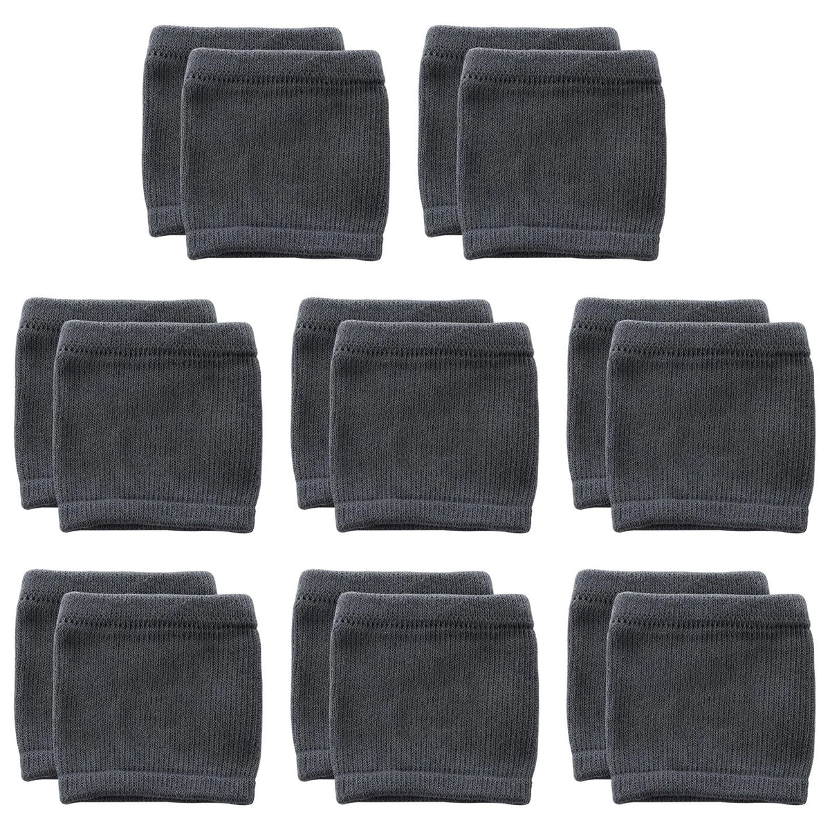 8 Pairs Dance Shoe Covers for Medium Shoes - Dark Gray