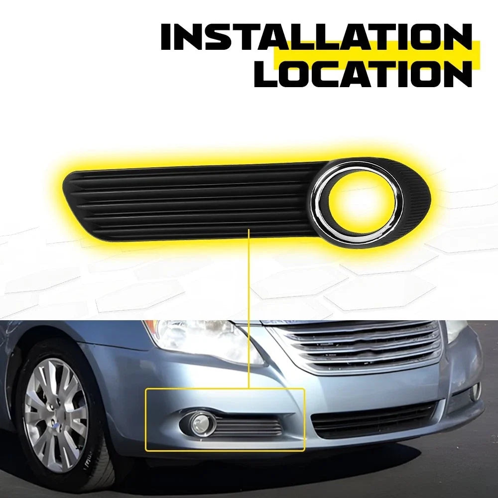2X Fog Light Cover Trim Bezel for Toyota Avalon (2008–2010) EPY