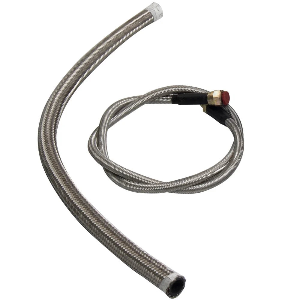 T04E T3/T4 Turbocharger Kit with Oil Return Feed Line for Universal