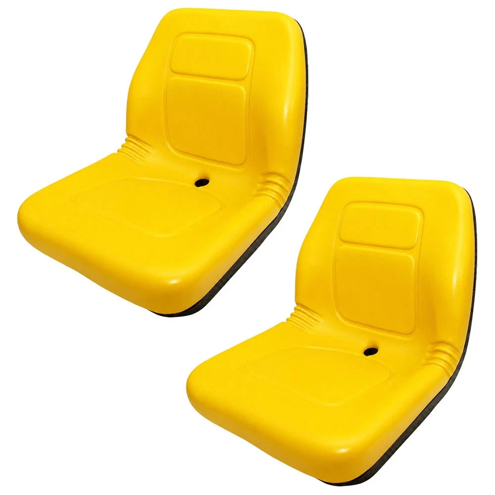 2X Yellow Seat for John Deere Zero Turn Mower Z Trak M653 M655 M665 717A 727A
