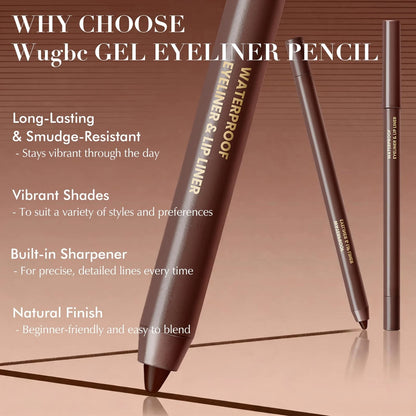 Brown Gel Eyeliner Pencil for Universal Fit (Waterproof)