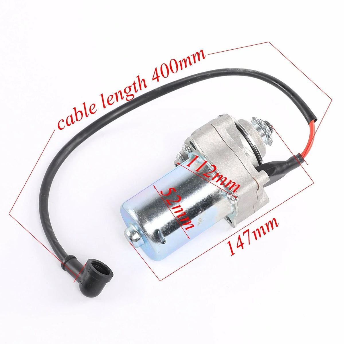 Electric Starter Motor 12T for Taotao Coolster ATV (50cc–125cc)