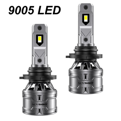 2X 9005 LED Headlight Bulbs for High Beam Replacement (Use for H1 H4 H7 H11 H13 9006 9007 9012 5202 HIR2)