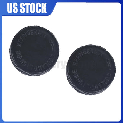 2 Engine Coolant Reservoir Tank Black Cap for Infiniti QX60 (2014–2020) 21712-ZN50A