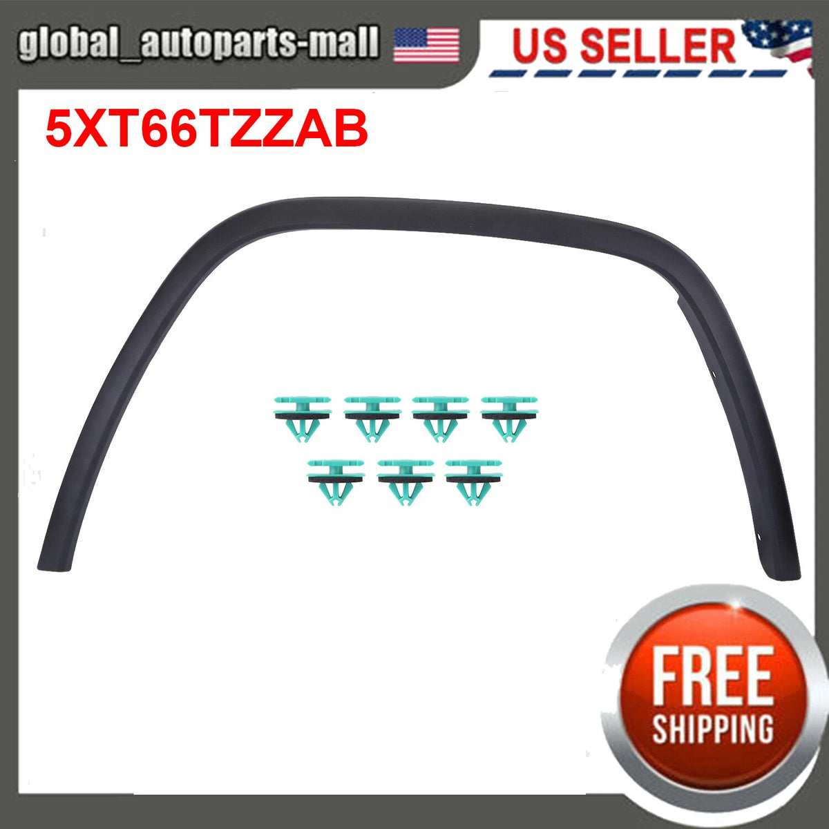 Fender Flare for Jeep Grand Cherokee (2017–2021) 5XT66TZZAB, CH1291125