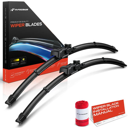 2X Front 22" & 20" Windshield Wiper Blade for Ford Mustang Lincoln MKZ