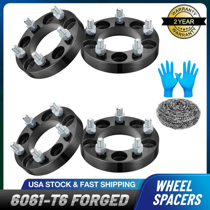 Set of 4 Wheel Spacers 1" 5x114.3 for Ford Ranger Mustang Jeep Wrangler