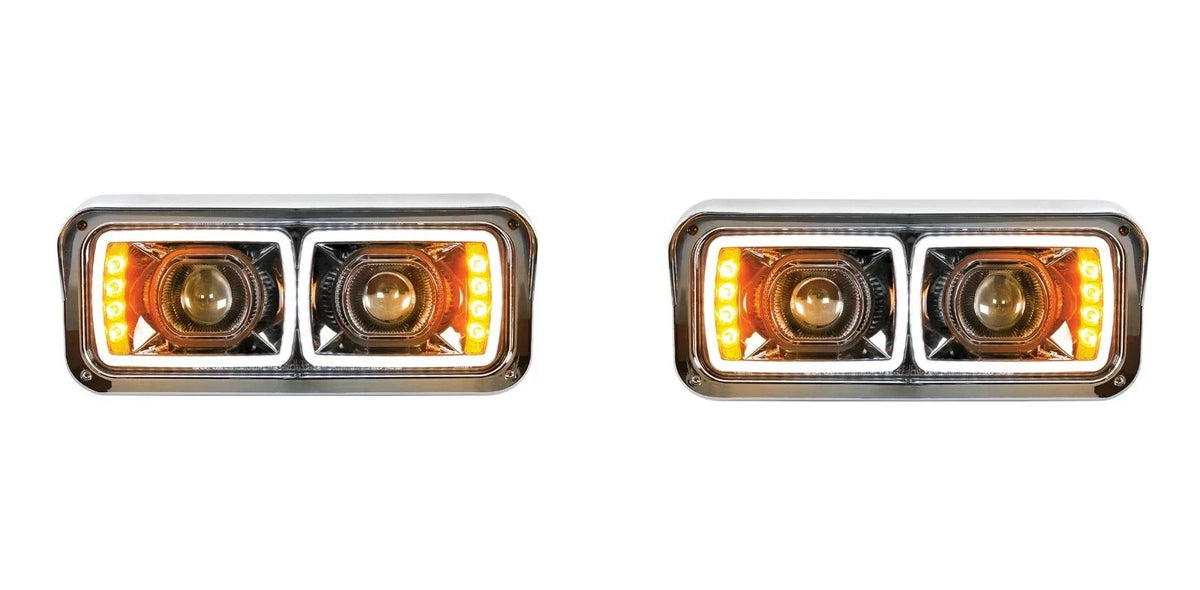 High Power LED Headlights Blackout with LED Turn Signals for Subaru Outback (2020–2024)