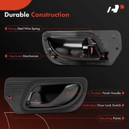 Front Left Interior Door Handle for Ford Ranger (1993–2011) F37Z-1021819-A, 80658