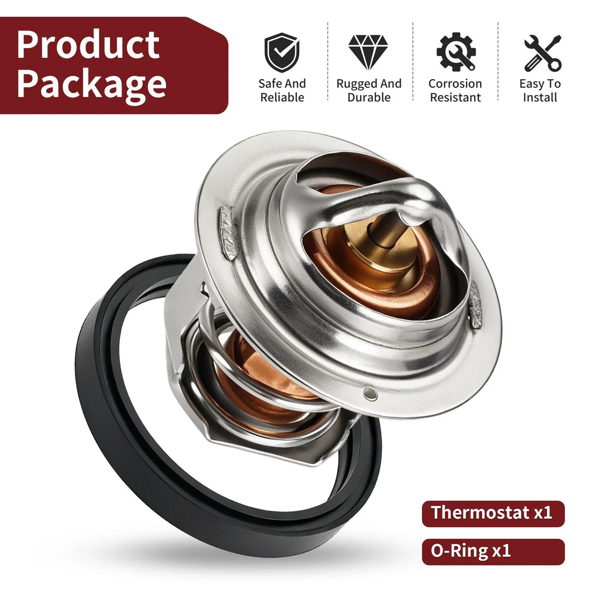 Thermostat & O-Ring for Polaris Ranger XP 900, Ranger Crew 900 (2013–2019)