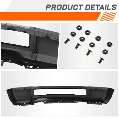 Front Bumper for Ford F250 F350 Super Duty (2017–2019) OE Style Black