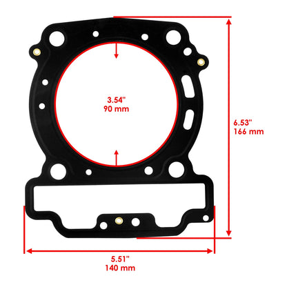 Cylinder Head Gasket for Can-Am Commander 800 (2011–2015) | XG129, 420613526, 420413397