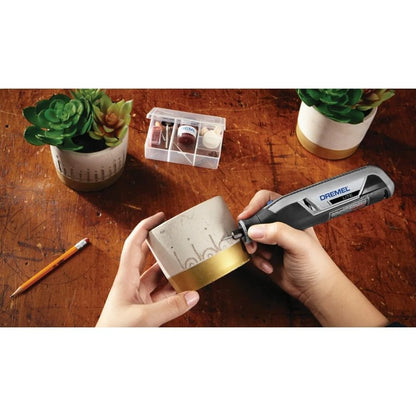 Dremel Lite 7760 Cordless Rotary Tool Kit with 10-Piece Accessories