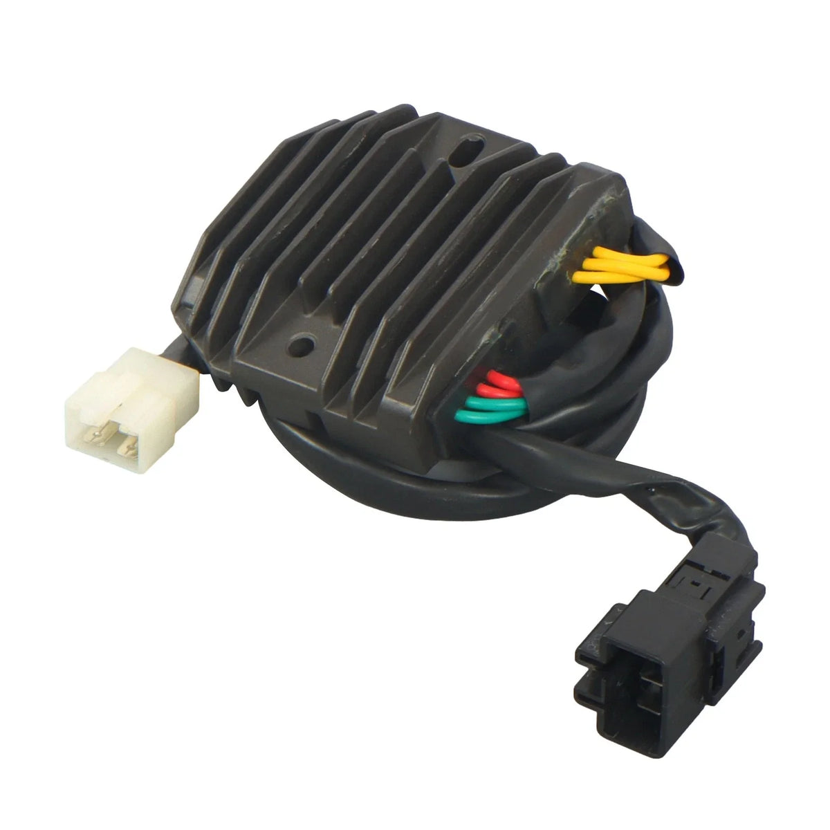 Black Voltage Regulator for Honda CBR600RR (2003–2006) 31600-MEE-003, 31600-MEE-872