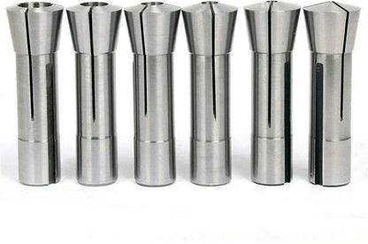 Precision R8 Collet Mill Chuck Holder Tool Set for Bridgeport (1/8"–3/4")