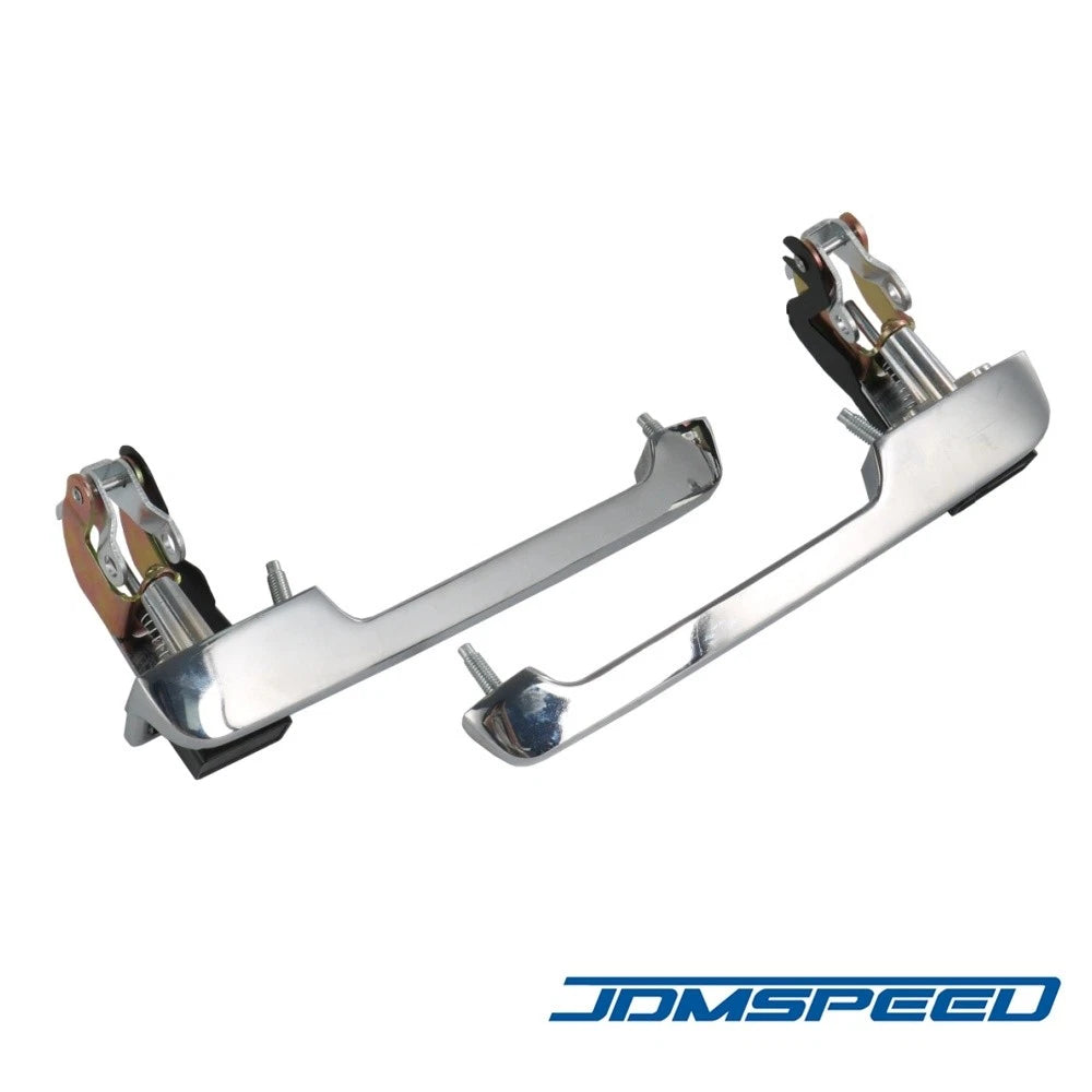 Pair Front Outer Door Handles for Ford Pickup Bronco (1980–1997) F7TZ-1522404-A, F7TZ-1522405-A, FO1311104