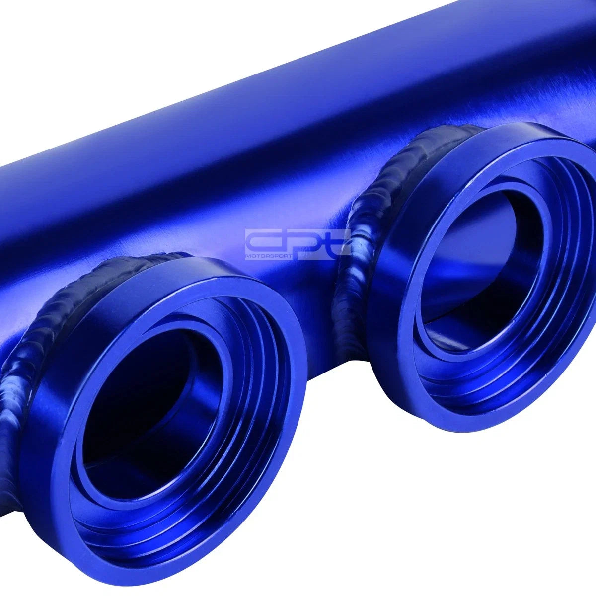 Dual SSQV Sequential 2.5" Turbo Charger Blow Off Valve Flange Adapter Pipe
