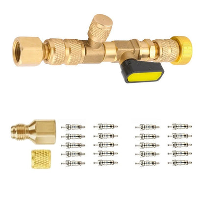 HVAC Valve Core Removal Tool 1/4 5/16 SAE for R22 R410A R404A R32