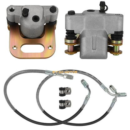 Front Brake Caliper w/ Pad & Line for Polaris Sportsman 500, 400, Xplorer 400, 500 (1996–2007)