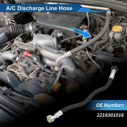 A/C Refrigerant Liquid Hose for Mercedes-Benz S-Class (2006–2013) No. 2218301016