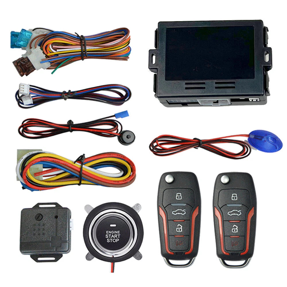 Keyless Entry Remote Starter Kit for Car SUV (12V)