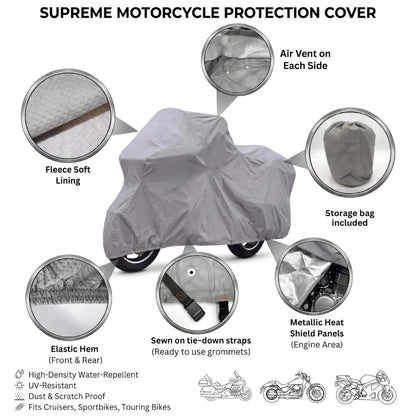 Waterproof Storage Cover for Ducati Monster 1000S (2003–2006)