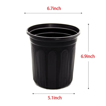 50-Pack Flexible Flower Plant Nursery Pots for Various Plants (1 Gallon)