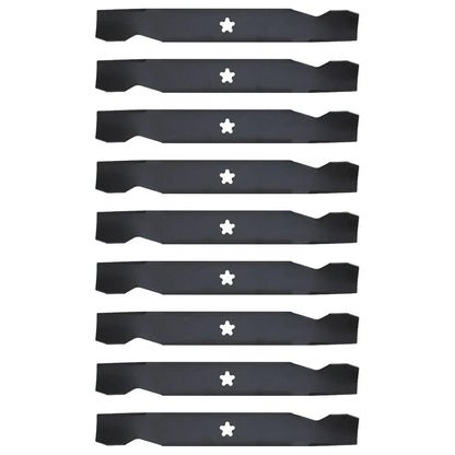 9 Pack Heavy Duty Blades 17-3/8" 5 Point Star for AYP/Husky