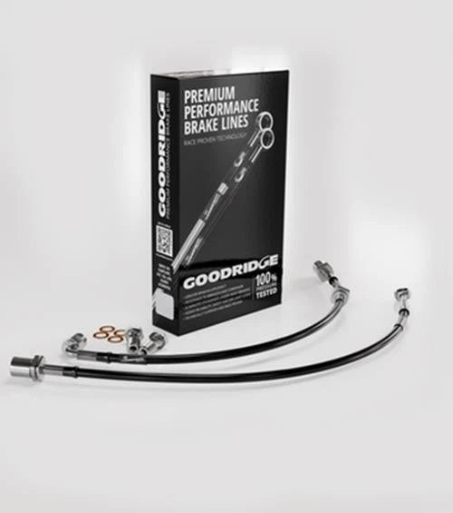Goodridge Stainless Steel Front Brake Lines for BMW 325i (1992–1995) 31003F