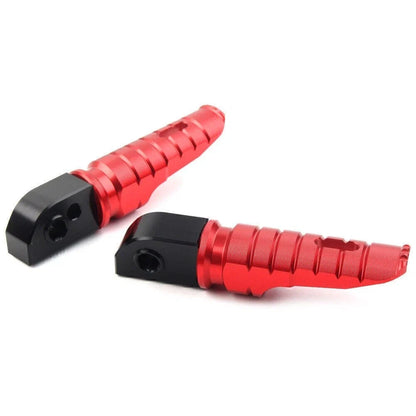 Rear Footrests for Street Scrambler 900 T100 T120 (2017–2023) - Red