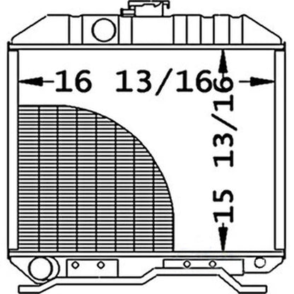Radiator for Kubota L3250 L2850