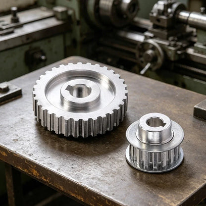 2X Metal Timing Pulley Gear for Cj0618 016, Cj0618 027/148 (Motor Use)