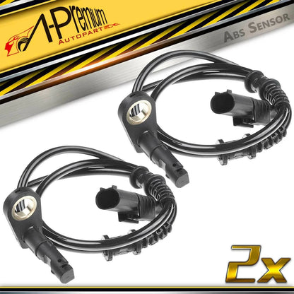 2X Front ABS Wheel Speed Sensor for Mercedes-Benz E300 E350 (2008–2009)