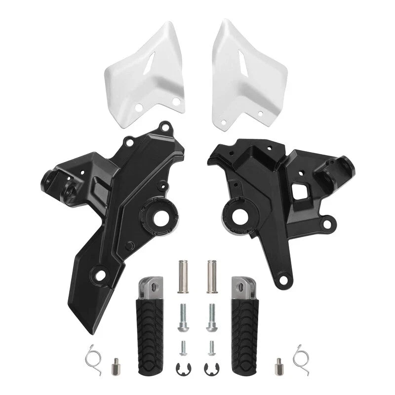 Driver Footrests Footpegs Bracket for Kawasaki Ninja 650 Z650 Z650RS (2017–2025)