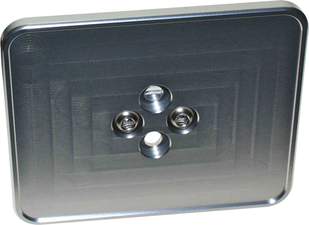Registration Sticker Mount for (MODREGPLT-BK) - Black