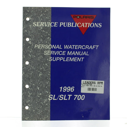 Service Manual for Polaris SL/SLT 700 (1996) - Part Number 9913365