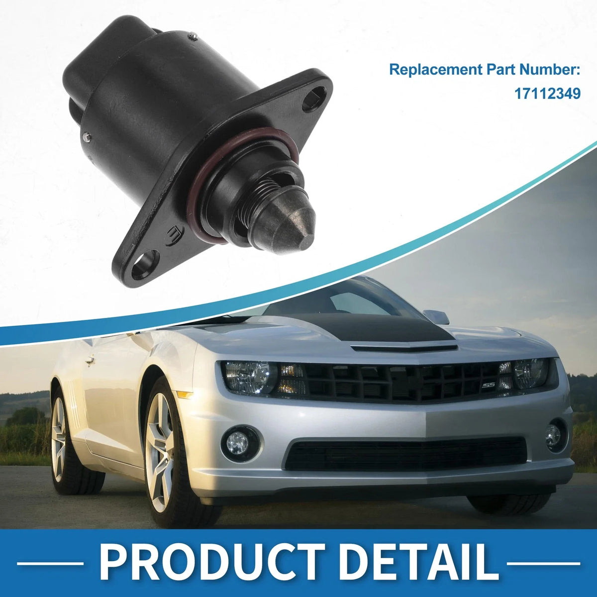 Idle Air Control Valve for Chevrolet Lumina (1991–1995) No. 17112349