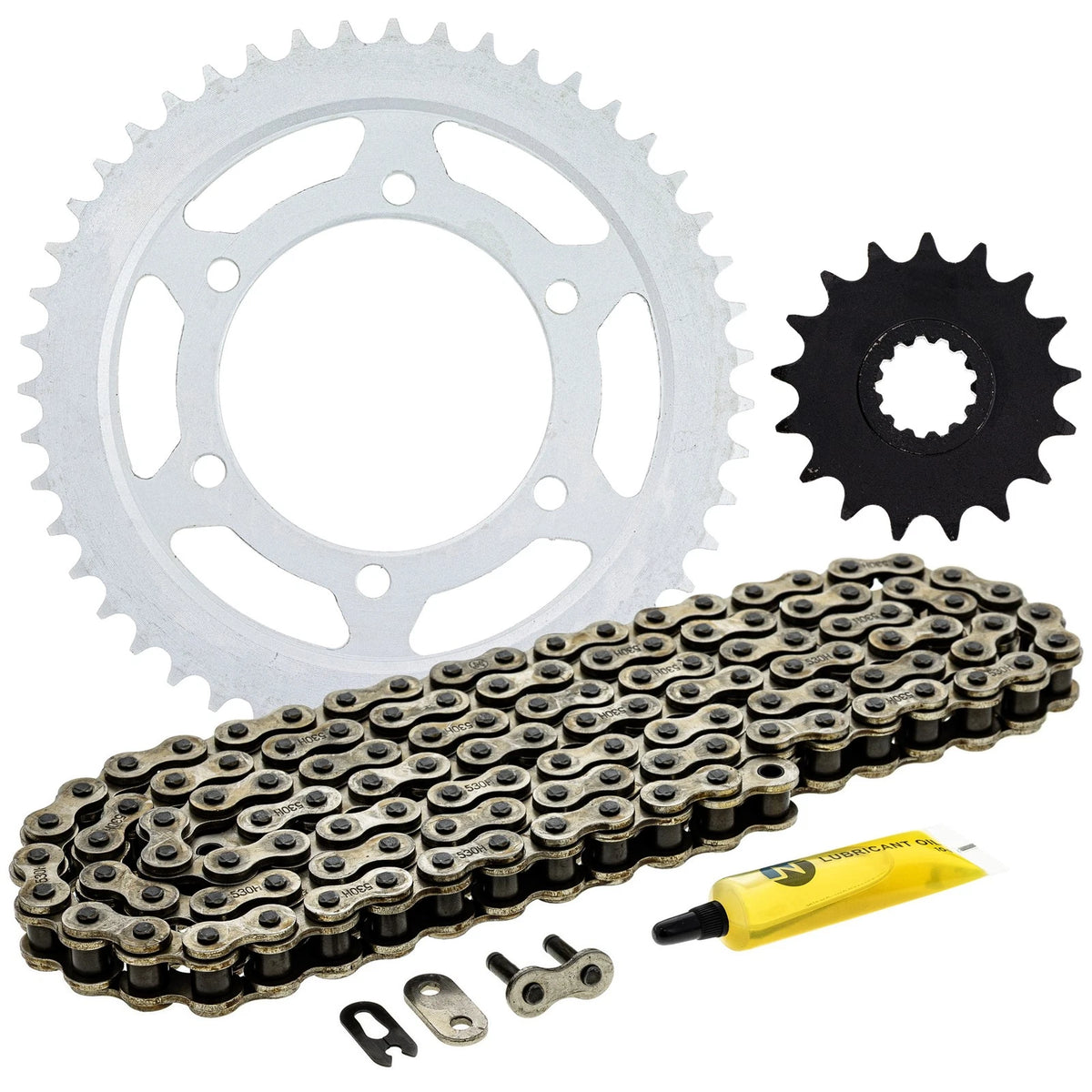 Sprocket Chain Set for Yamaha YZF R1 (MK1004045, 519-KCS0517K-K001)