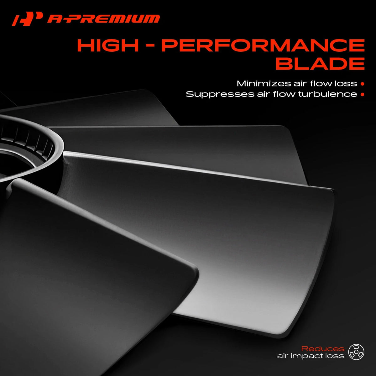 Engine Cooling Fan Blade for VW Passat, Audi A4 Quattro, A6 (1998–2005) 078121301E
