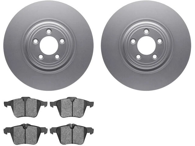 Brake Pad and Rotor Kit for Jaguar S Type (2006–2008) 32474PCZV